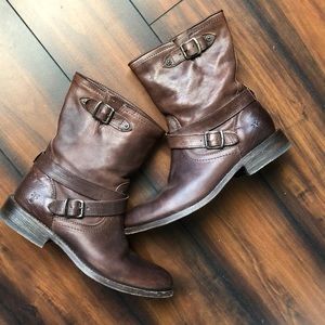 Frye Jayden Cross engineer boots